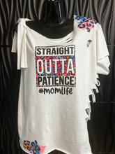 Load image into Gallery viewer, ‘Mom Life’ Distressed Tee