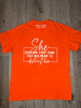 Load image into Gallery viewer, ‘PowHerFul’ 2 Sided Tee