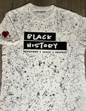 Load image into Gallery viewer, Black History Paint Splat Tee (2)