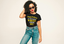 Load image into Gallery viewer, 'Happy Birthday Virgo' T-shirt