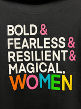 Load image into Gallery viewer, ‘WOMEN’ Double Sided T-shirt