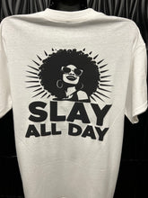 Load image into Gallery viewer, ‘SLAY’ Double Sided T-shirt