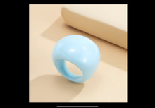 Load image into Gallery viewer, 'Vibrant Chunky Rings' 4pc Set