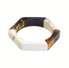 Load image into Gallery viewer, 'Vibrant Octagon Bangles' Single color or 5pc Set