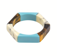 Load image into Gallery viewer, 'Vibrant Octagon Bangles' Single color or 5pc Set