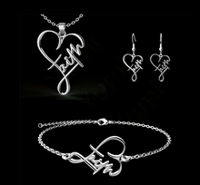 Load image into Gallery viewer, 'Faith' 3pc Necklace Set