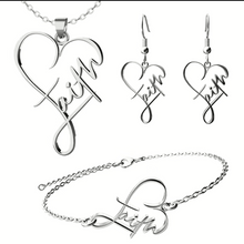 Load image into Gallery viewer, 'Faith' 3pc Necklace Set