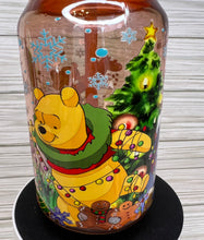 Load image into Gallery viewer, 'Whinnie The Pooh and Friends' 2024 Christmas Glass Jar Cup