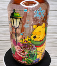 Load image into Gallery viewer, 'Whinnie The Pooh and Friends' 2024 Christmas Glass Jar Cup