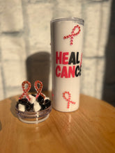 Load image into Gallery viewer, 'He Can Heal Cancer' Tumbler