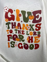 Load image into Gallery viewer, 'Give Thanks' Long Sleeve T-Shirt