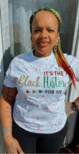 Load image into Gallery viewer, Black History Paint Splat Tee (2)