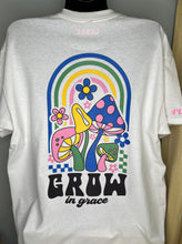 Load image into Gallery viewer, 'Grow In Grace' 2 sided Trippy Tee