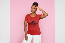 Load image into Gallery viewer, ‘PowHerFul’ 2 Sided Tee