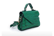 Load image into Gallery viewer, Crocodile Embossed Top Handle Purse (3 Colors)