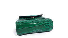Load image into Gallery viewer, Crocodile Embossed Top Handle Purse (3 Colors)