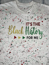 Load image into Gallery viewer, Black History Paint Splat Tee (2)
