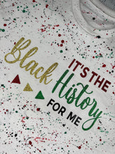 Load image into Gallery viewer, Black History Paint Splat Tee (2)