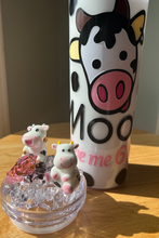 Load image into Gallery viewer, 'Moove... Give me 6 feet!' Cow Tumbler