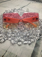 Load image into Gallery viewer, 'Athena' Got 2b Bougie Oversized Square Sunglasses (Ombre' Pink/Yellow)