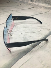 Load image into Gallery viewer, 'Athena' Got 2b Bougie Oversized Square Sunglasses (Ombre' Blue/Pink)