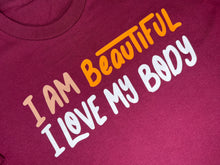 Load image into Gallery viewer, I Am Beautiful Tee