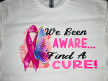 Load image into Gallery viewer, Breast Cancer Awareness 2 sided Tee