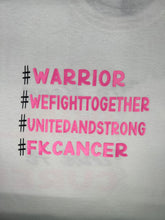 Load image into Gallery viewer, Breast Cancer Awareness 2 sided Tee