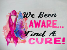 Load image into Gallery viewer, Breast Cancer Awareness 2 sided Tee