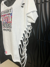Load image into Gallery viewer, ‘Mom Life’ Distressed Tee
