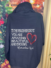 Load image into Gallery viewer, &#39;You Matter&#39; Mental Health Awareness Hoodie 2 sided
