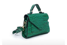 Load image into Gallery viewer, Crocodile Embossed Top Handle Purse (3 Colors)
