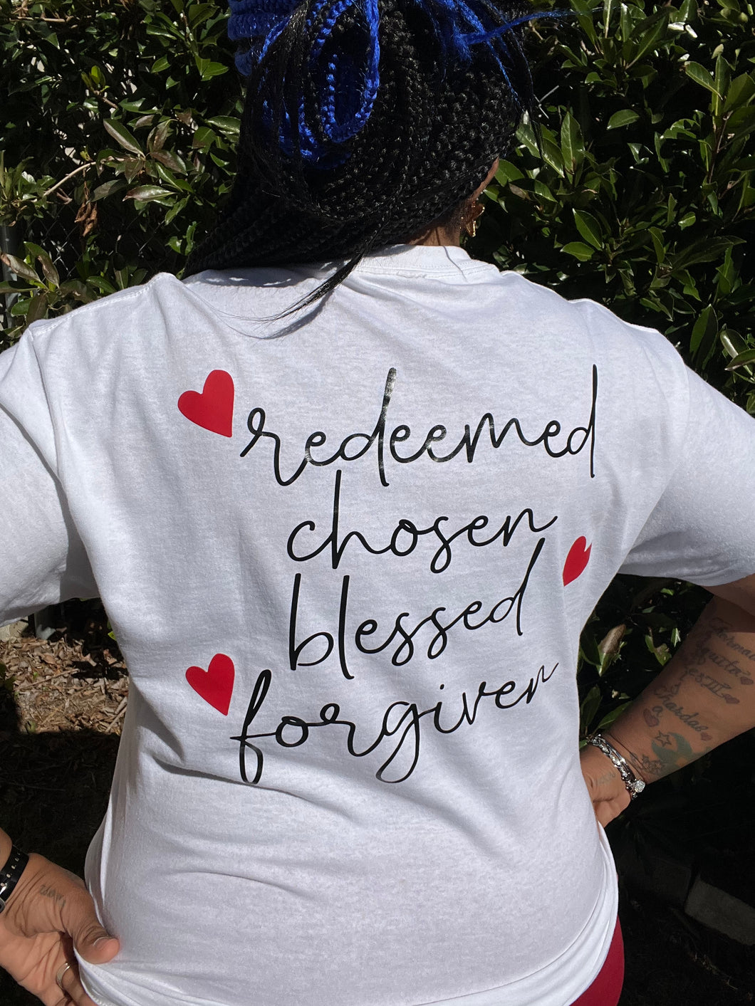 ‘I AM’ 2 sided Tee